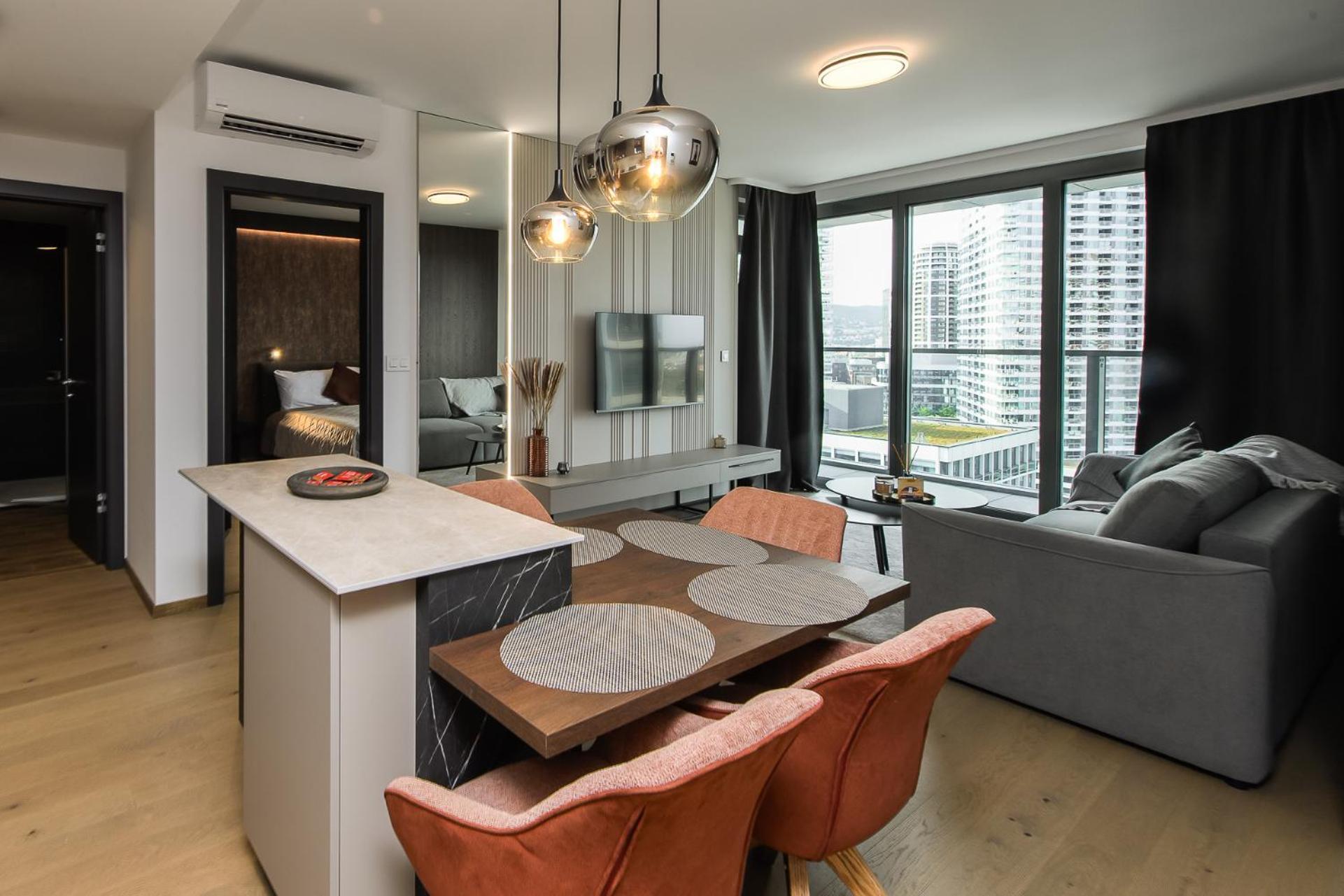 Nikas Eurovea Apartments - Free Parking Bratislava Luaran gambar